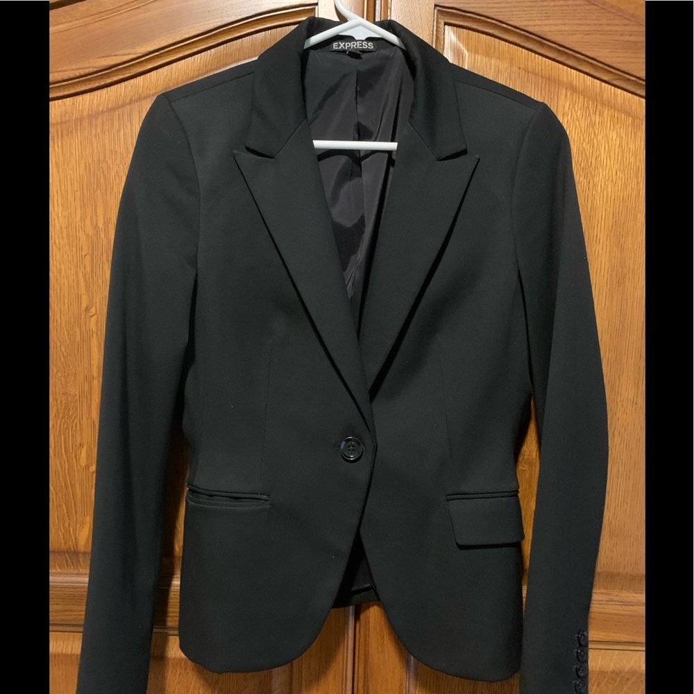 Express black jacket